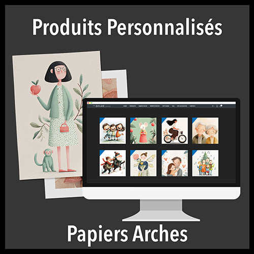 Produits personnalisés papier arches