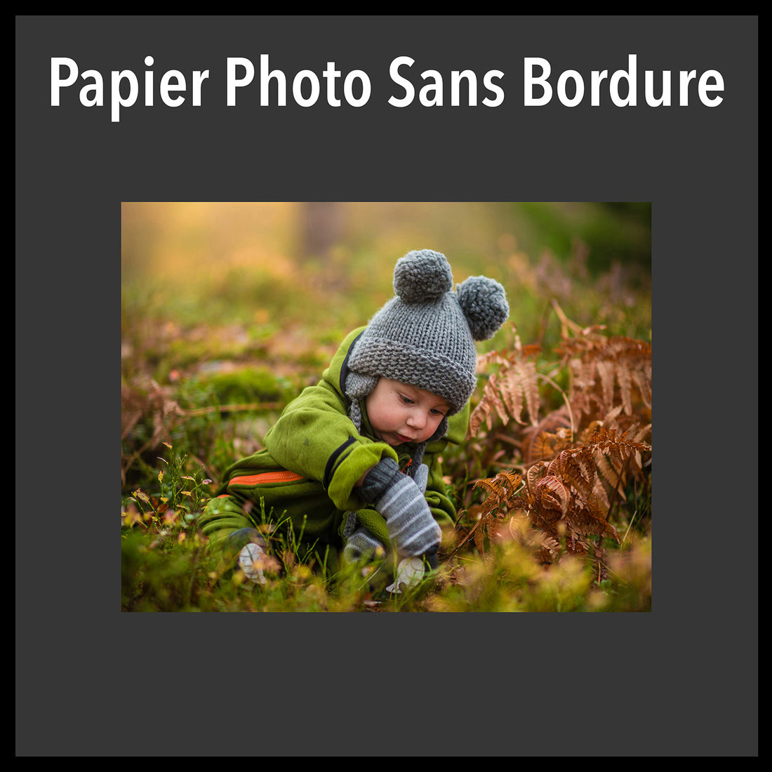 Papier Photo sans bordure