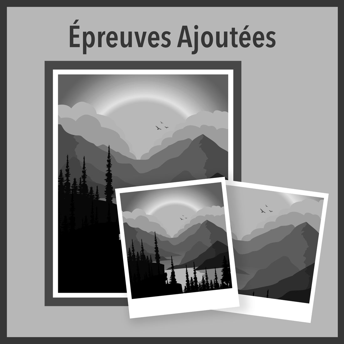 Épreuve imprimée