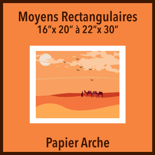 Moyen Papier Arche