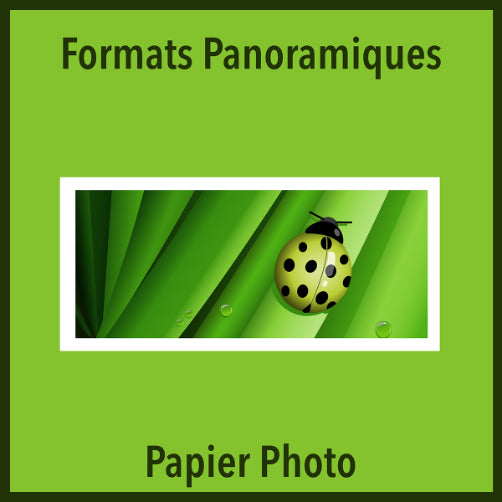 Papier Photo Satiné Panoramique